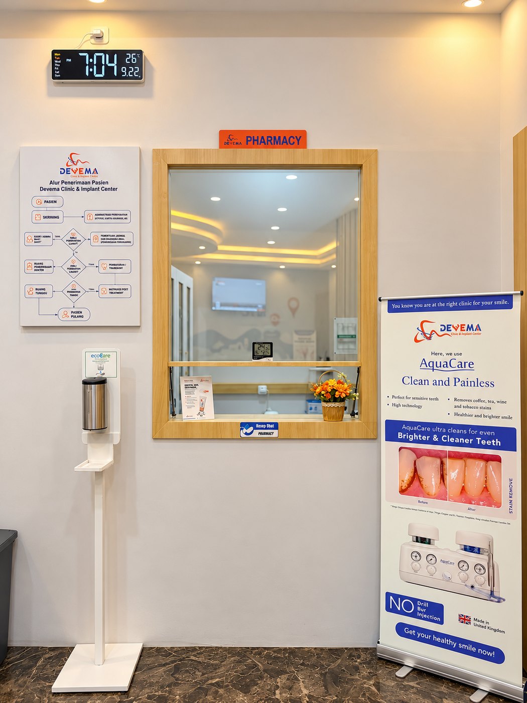 Loket apotek Devema Clinic